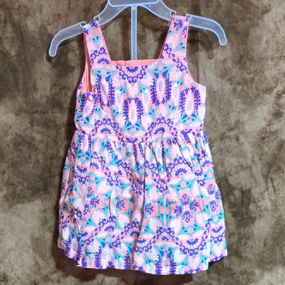 OshKosh B'gosh Coral and Violet Dress